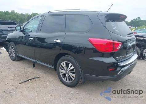 2017 Nissan Pathfinder Sv из США, поврежденный, VIN 5N1DR2MM4HC611235